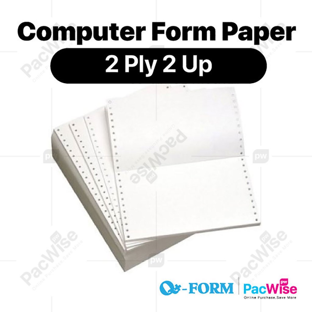 2 Ply 2 Up Computer Form/QForm/Kertas Komputer/9.5