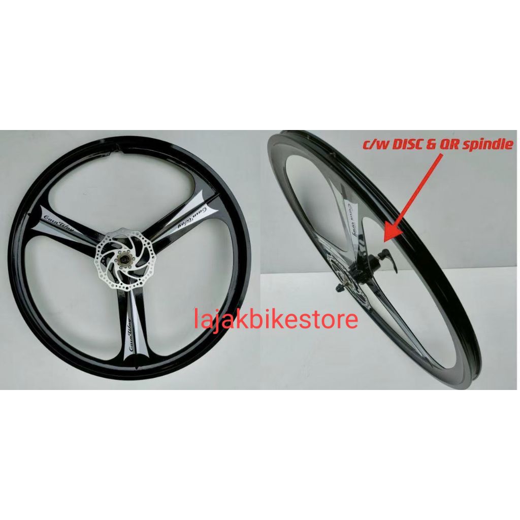 FIXIE Fixie 700c Fixie Rim 700c 3 Spoke 3 Batang | Shopee Philippines