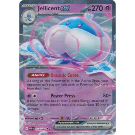 Jellicent ex 045/086 Double - Pokemon White Flare Singles | Shopee ...