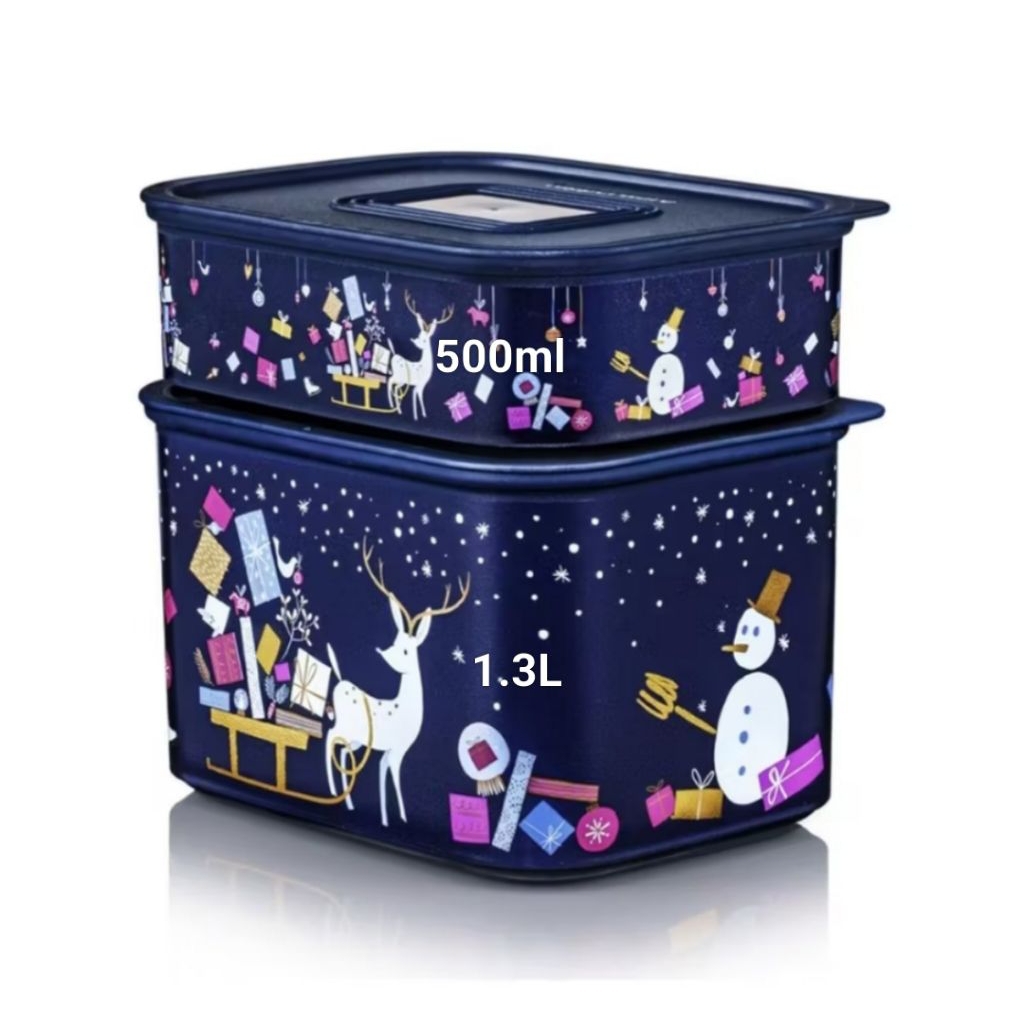 Tupperware Baseline Set / Winter Joyful Set | Shopee Philippines