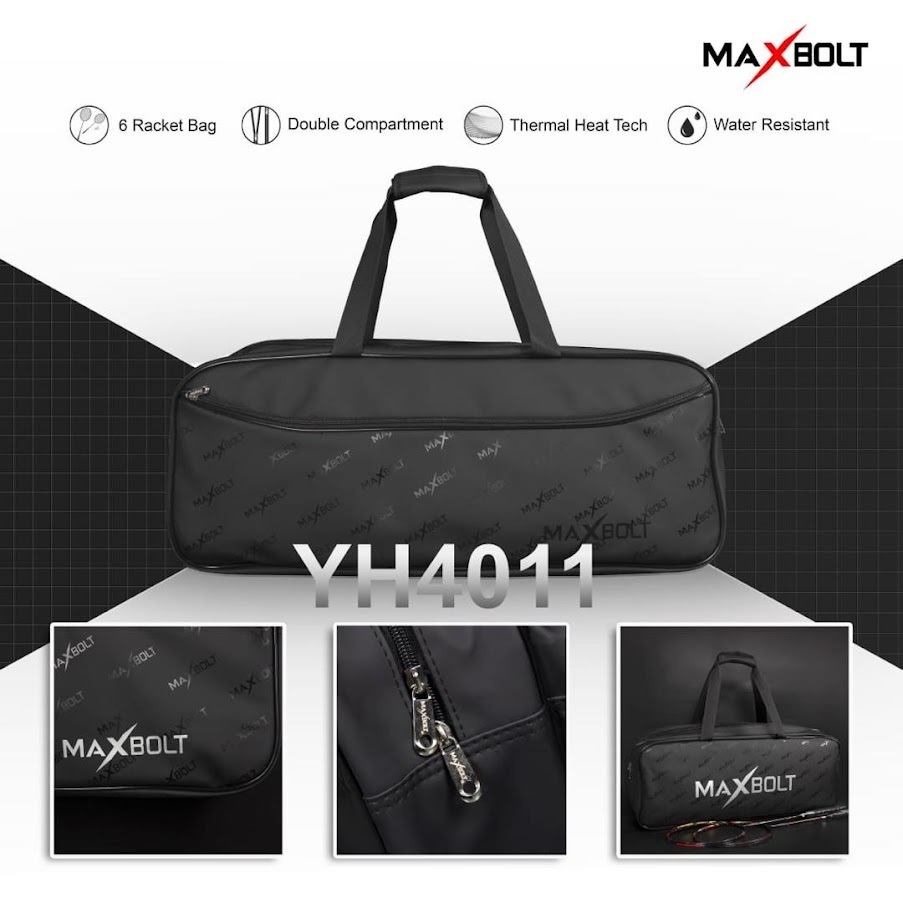 MAXBOLT Racket Double Compartment Bag with Thermal | Shopee Philippines