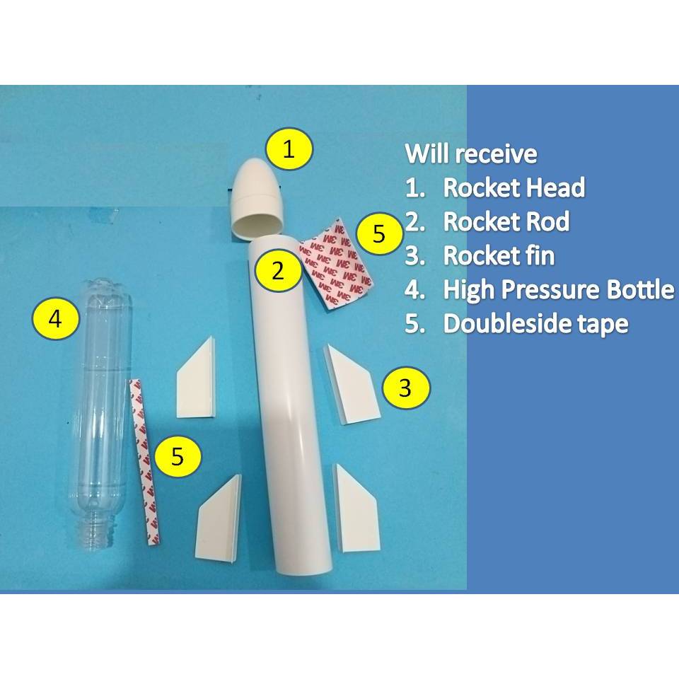 Roket DF/ Jenis roket khas untuk roket air (pelancur) / Special Water ...