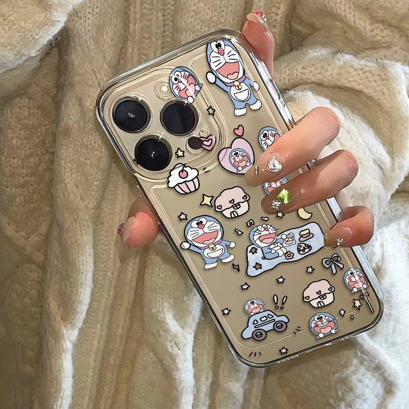 Doraemon Cartoon Cute Stickers Comel Casing Transparent Good Quality ...