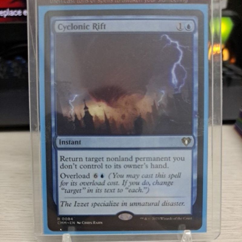 MTG Cyclonic Rift (CMM)(Mythic) | Shopee Philippines