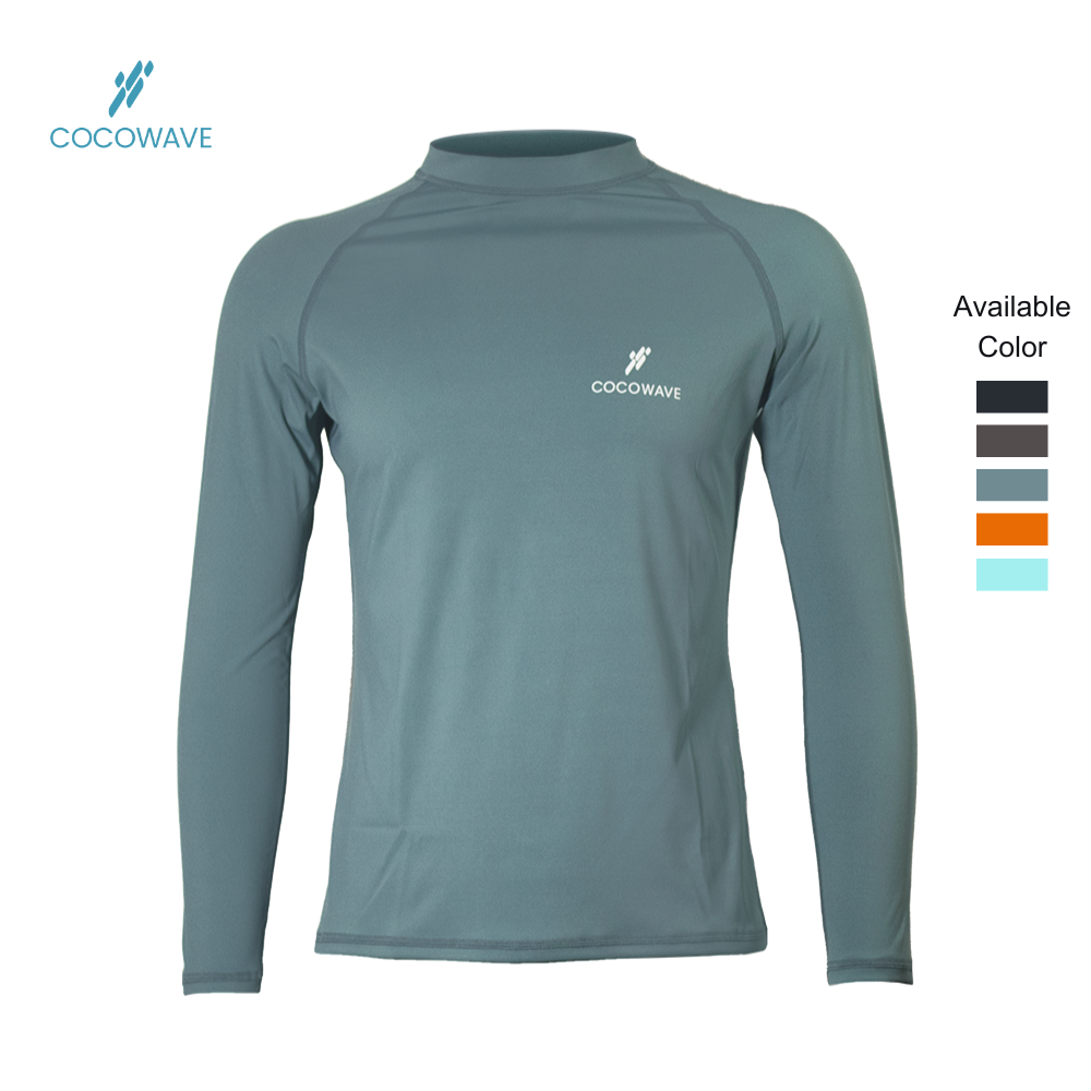 COCOWAVE Rash Guard Long Sleeved (Lycra) Diving/Swimming | Shopee ...