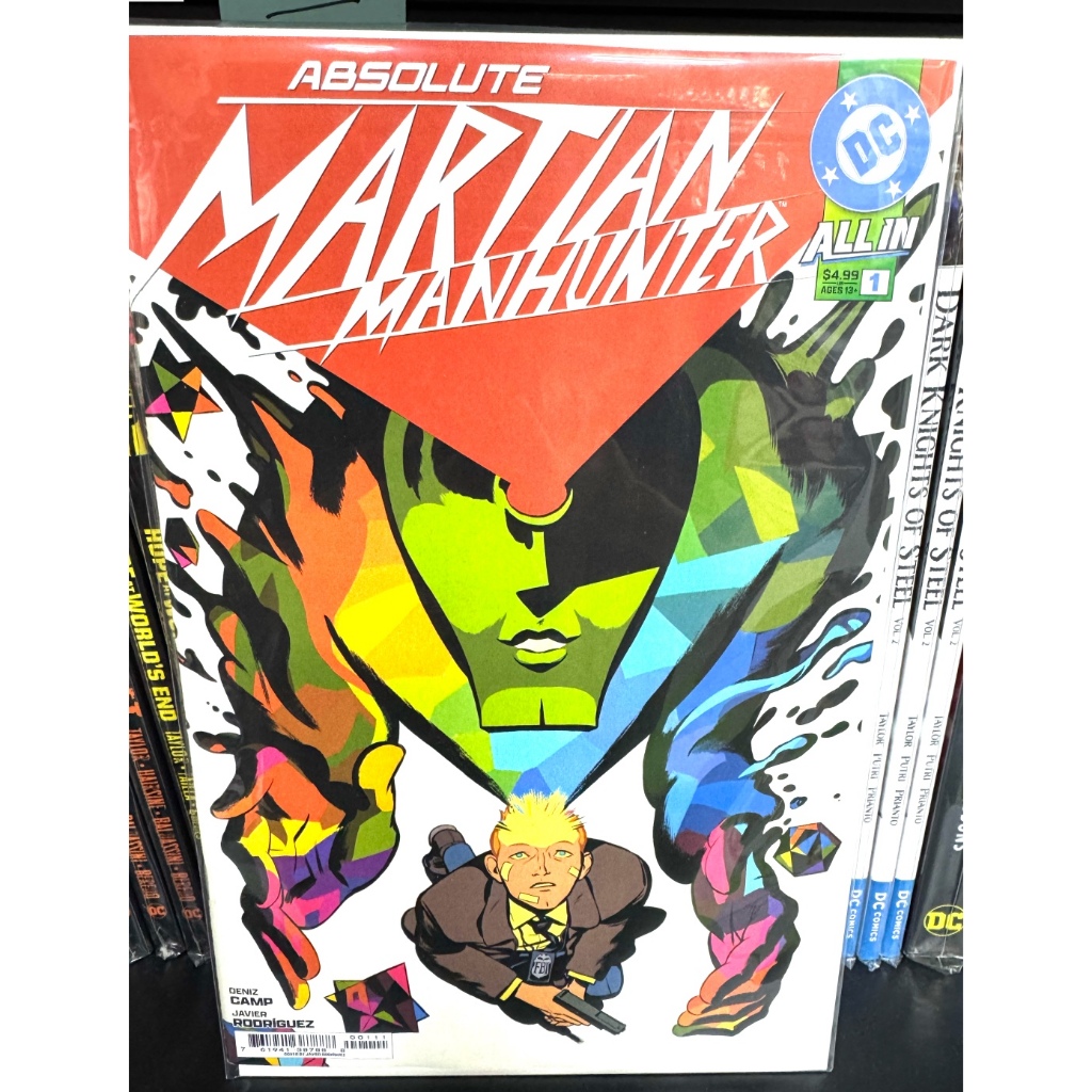 Absolute Martian Manhunter 1 2 Dc Comics Comic Book Shopee