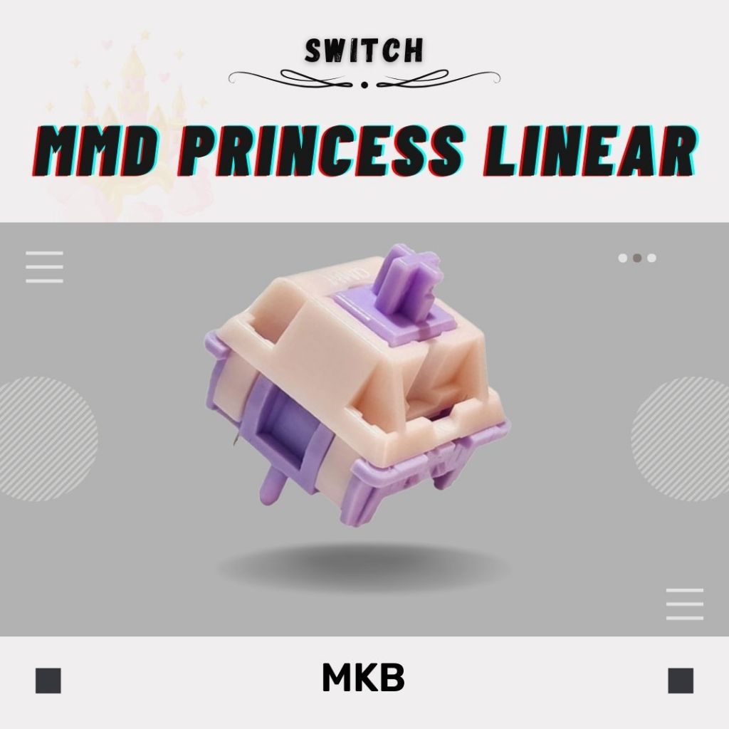 MKB MMD Princess Linear V2 Switch for Mechanical Keyboards | Shopee ...