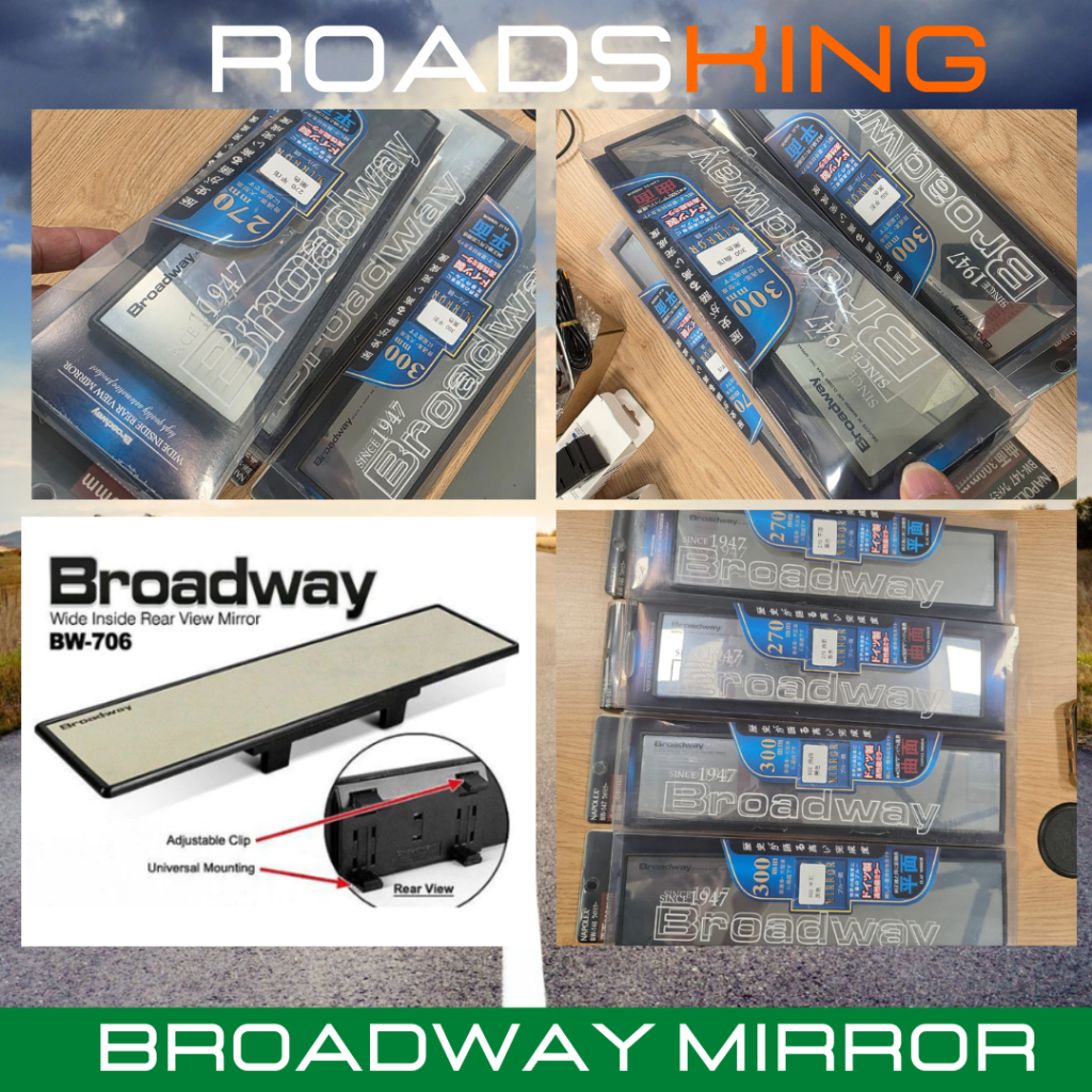 CAR ROOM REAR VIEW MIRROR SMOKE NAPOLEX BROADWAY 270 300 MYVI ALZA VIVA ...