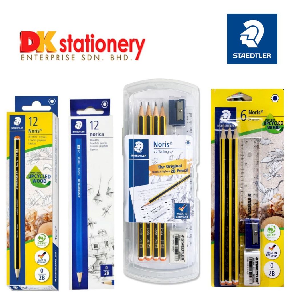 Staedtler Noris Norica 2B Pencils – Germany Quality