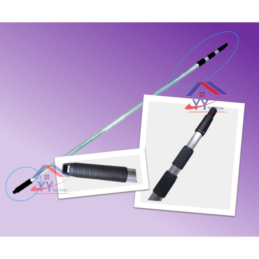 Adjustable Telescopic Aluminium Extension Pole 4M Paint Roller Rod ...