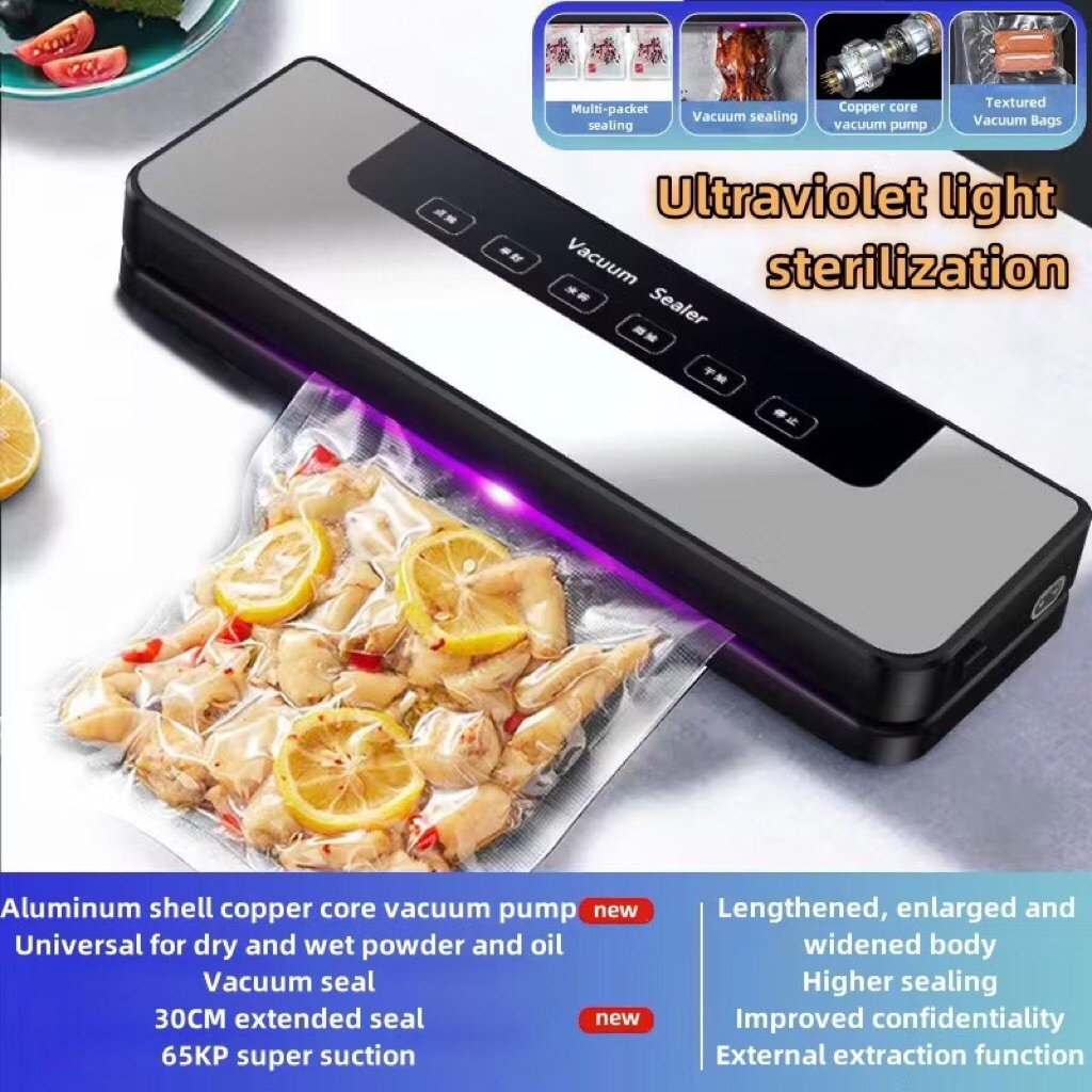 Fully automatic vacuum sealer food packaging machine small fresh ...