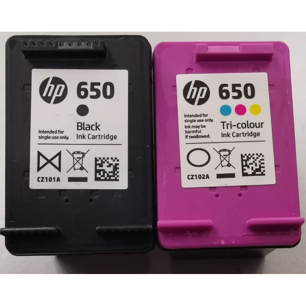 HP 650 INK CARTRIDGES (BOXLESS) | Shopee Philippines