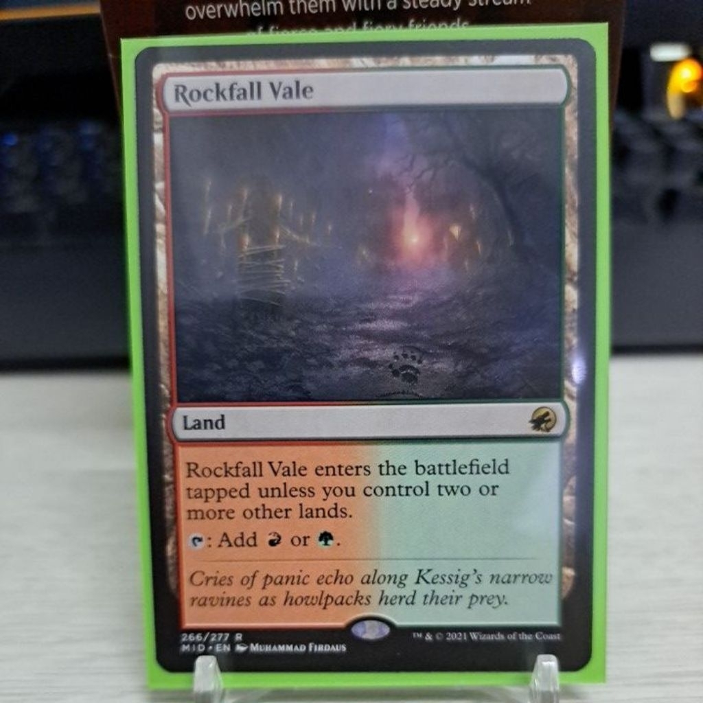 MTG Rockfall Vale (MID) | Shopee Philippines