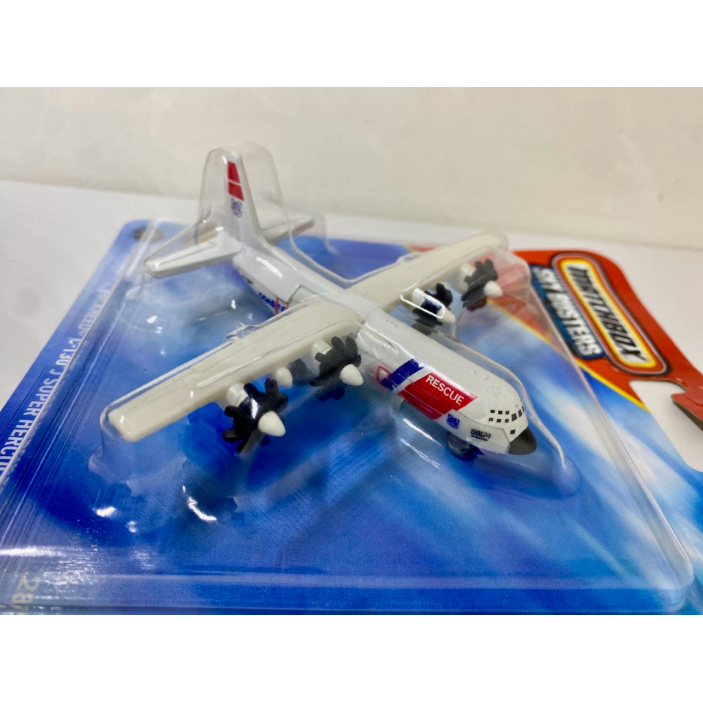 Matchbox LOCKHEED Martin C130J SUPER HERCULES Sky Busters Military ...
