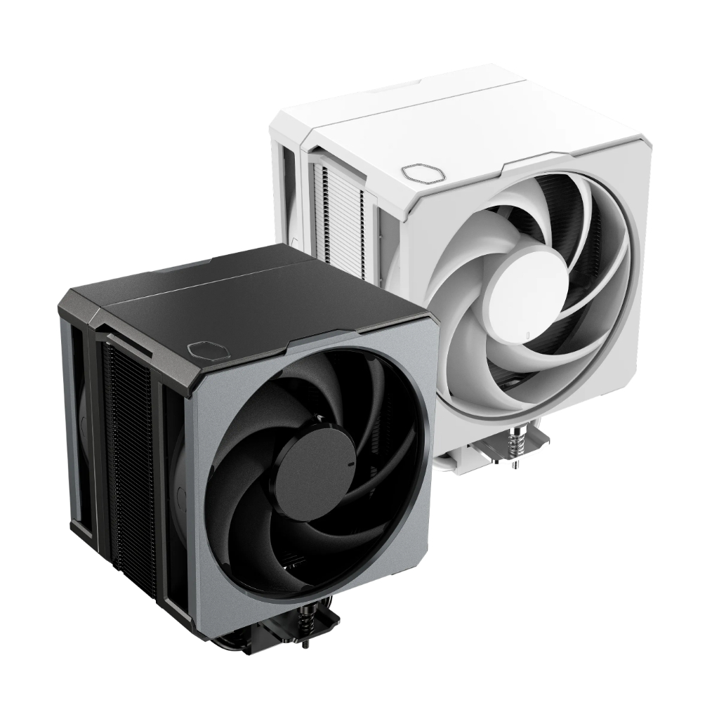 Dissipatore CPU Cooler Master Hyper 612 Apex, 6 Tubi Calore, Doppia Ventola Mobius 120P - Compatibile AMD E Intel, TDP 260W