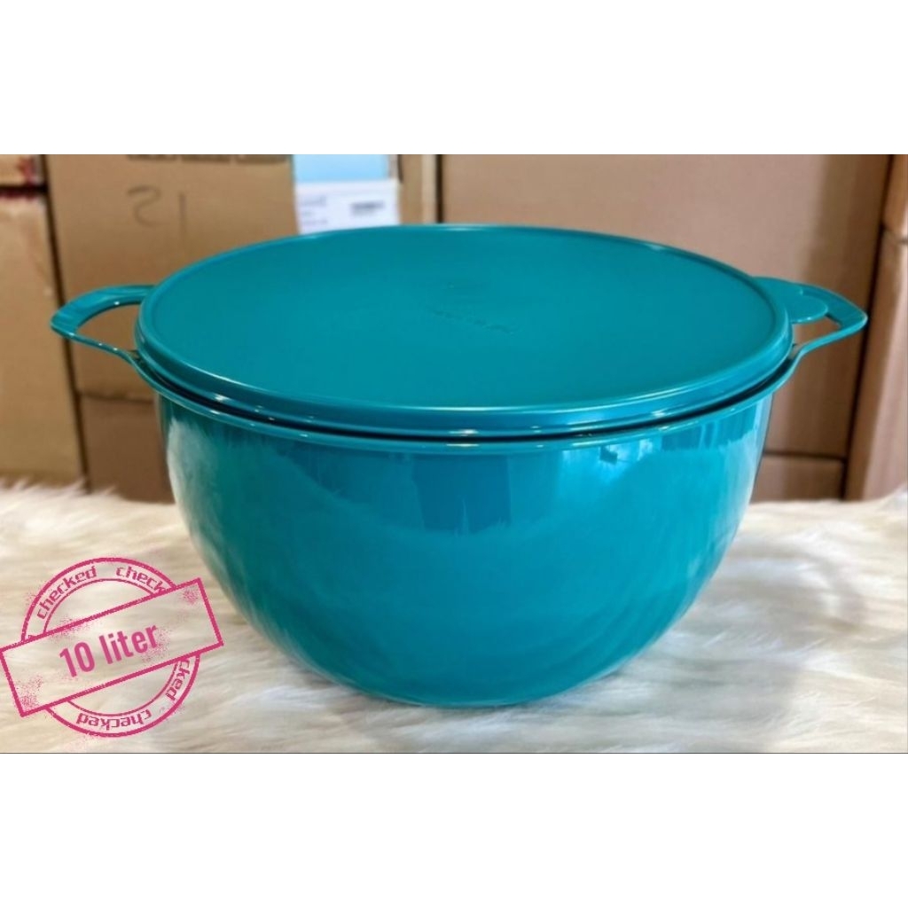 mega bowl 10 liter tupperware 1 pcs | Shopee Philippines