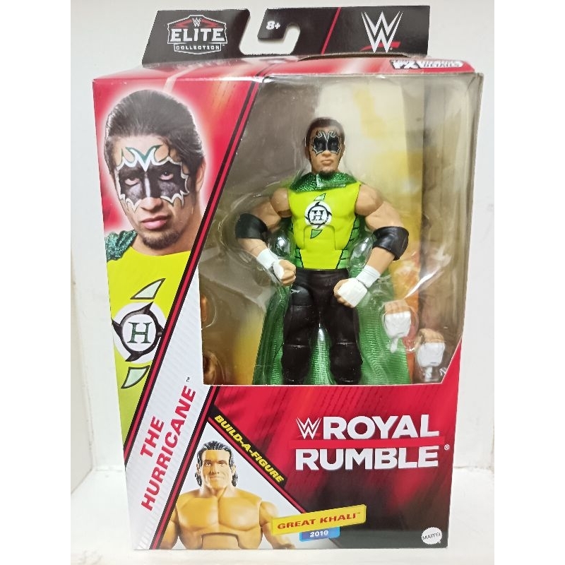 Mattel WWE Elite Royal Rumble The Hurricane Wrestling Action Figure ...