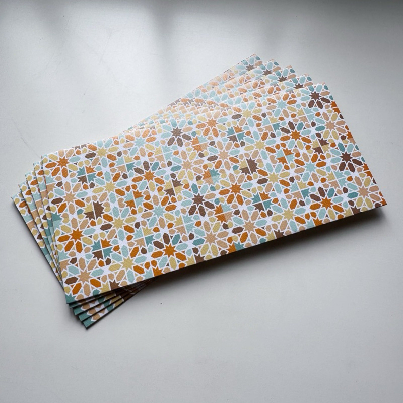Sampul Raya Premium BIG SIZE- ISLAMIC PATTERN (5pcs) | Shopee Philippines