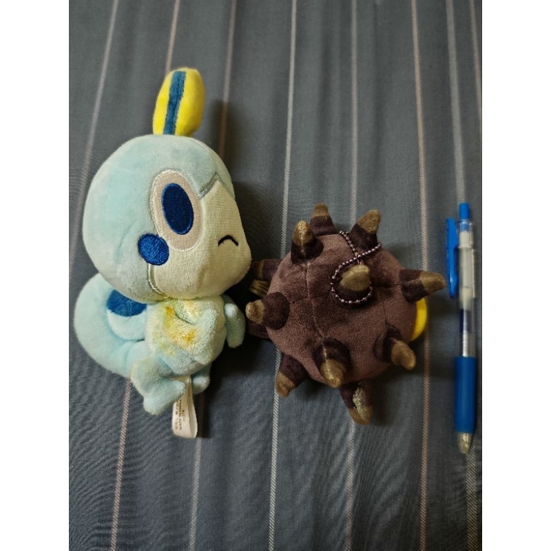 [Defect] Pokemon Center Sobble & Pincurchin combo plush & keychain ...