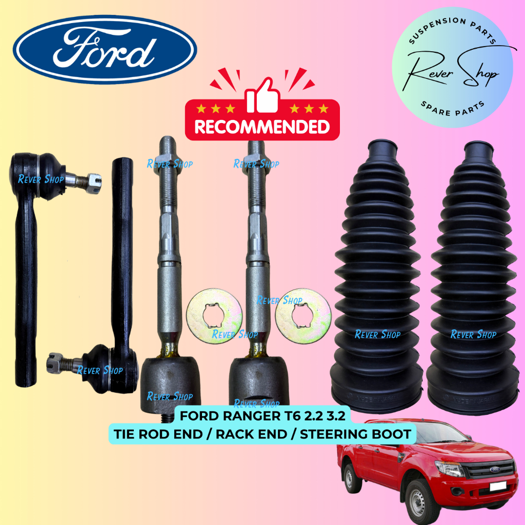 Ford Ranger T6 2.2 3.2 2WD/4WD, Mazda BT50 12-19Y Tie Rod End, Rack End ...