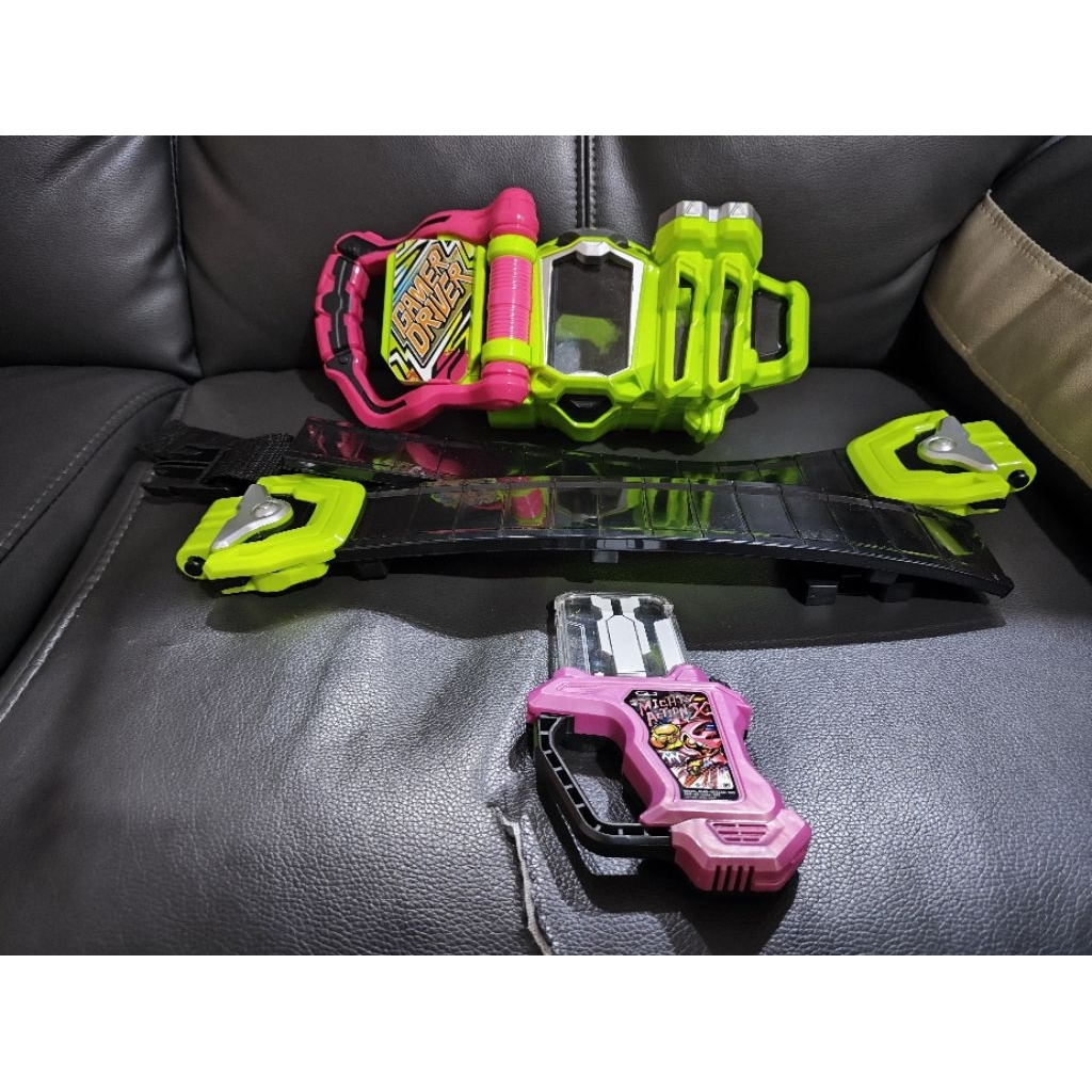 Dx gamer driver with csm strap kamen rider ex aid bandai gashat ...