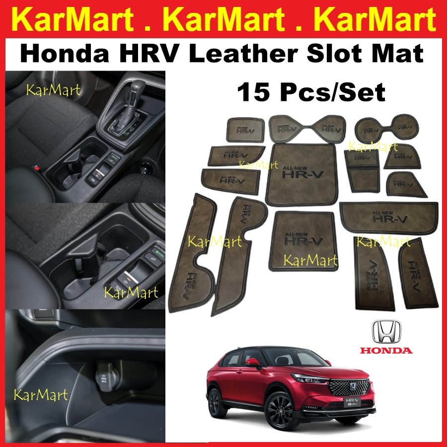 Honda HRV HRV 2022 2023 2024 Leather Interior Slot Mat Anti Slip Mat