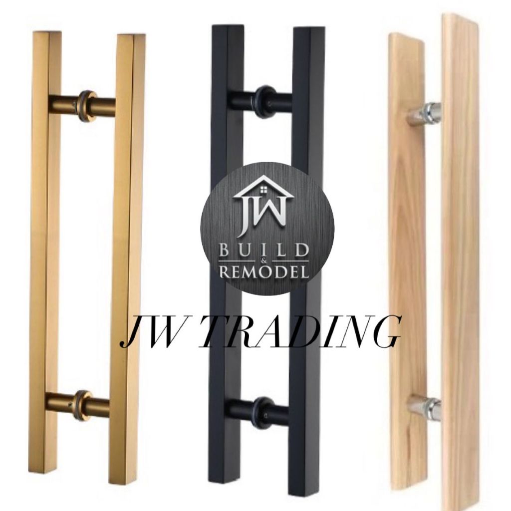 Square/Rectangular H Handle for Glass/Wooden Swing Door - Premium ...