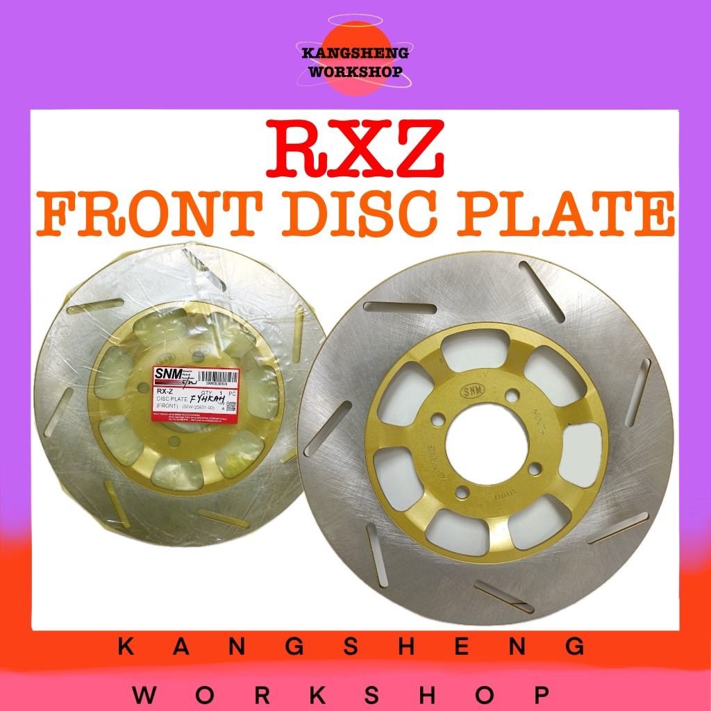 YAMAHA RXZ FRONT DISC PLATE (RXZ OLD NEW/RX-Z) | Shopee Philippines