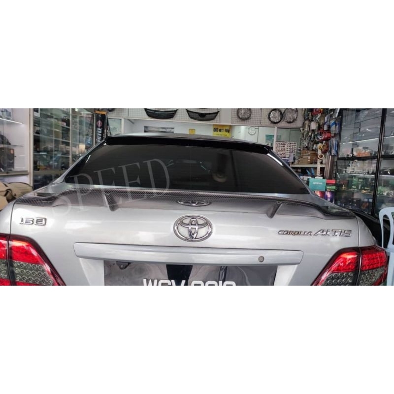 REAR WINDOW SPOILER TOYOTA ALTIS 2008-2013 ROOF WINDOW SPOILER | Shopee ...