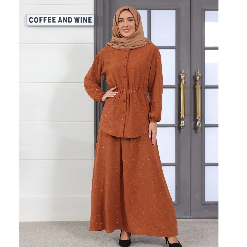 Baju Raya 2025 Baju Kurung Riau Muslimah Moden One Set Baju Kurung Muslim Set Shopee Philippines