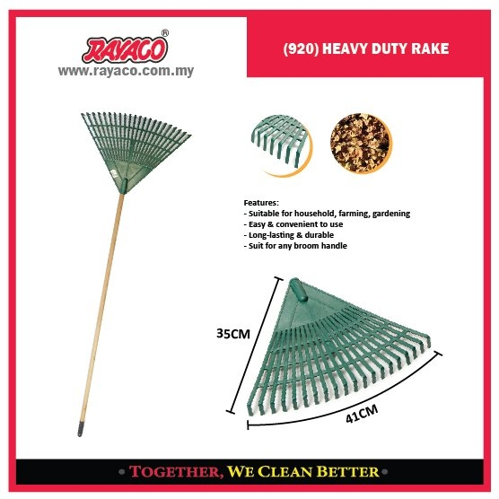 Rayaco 920 Heavy Duty Rake Head / Cakar Pencakar 1's | Shopee Philippines