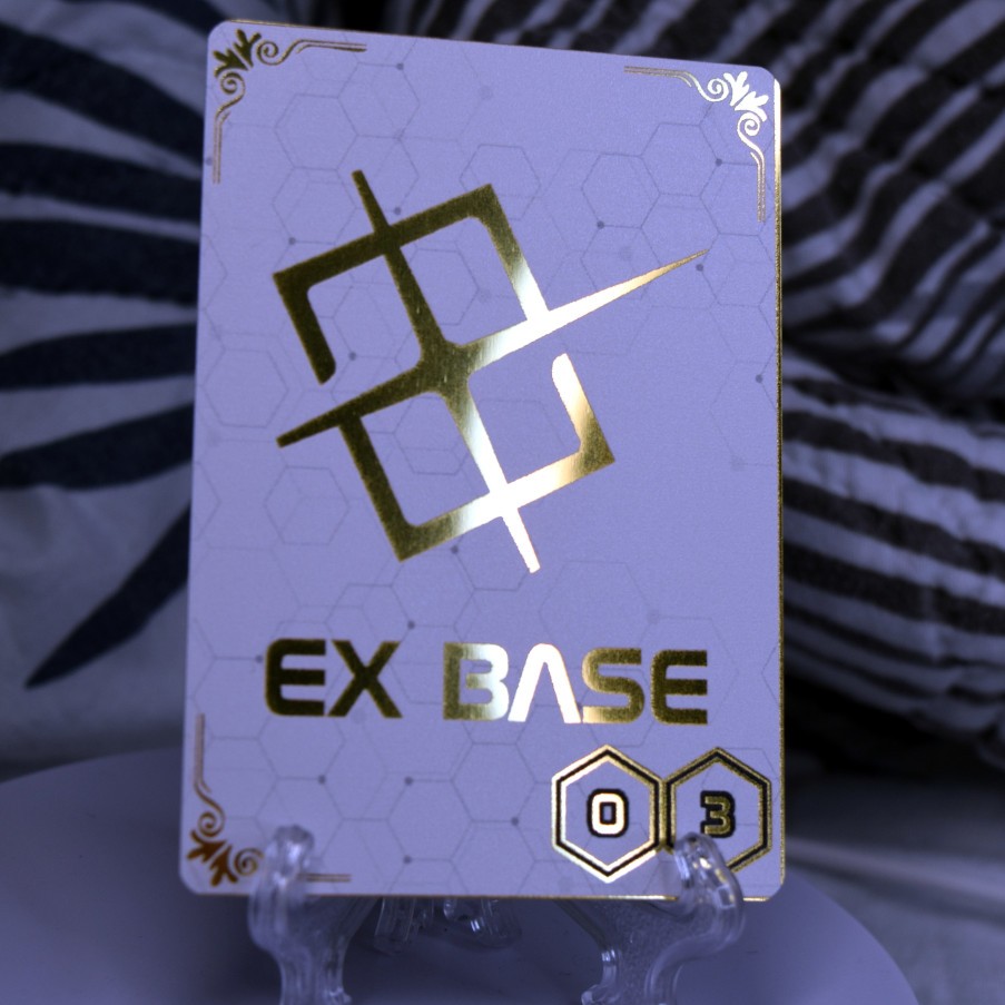 Metal EX Base/EX Resource Token for Gundam TCG | Shopee Philippines