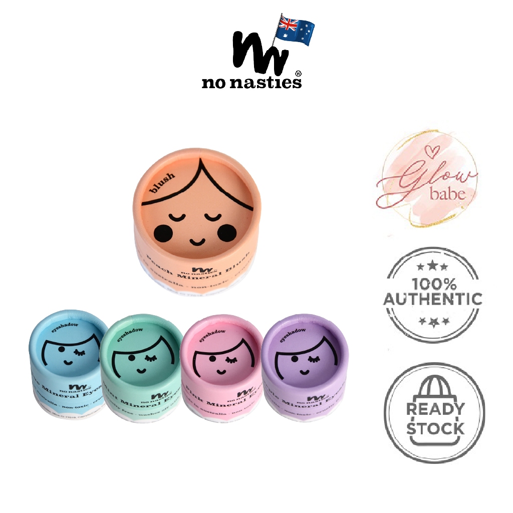 No Nasties Kids Eco Natural Kids Makeup Pressed Powder (1s) | Shopee ...