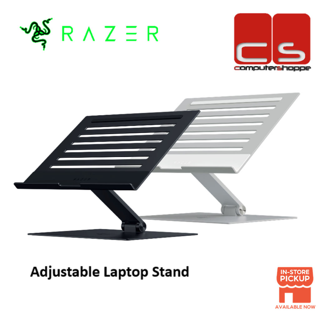 RAZER Adjustable Laptop Stand [BLACK / MERCURY] | Shopee Philippines