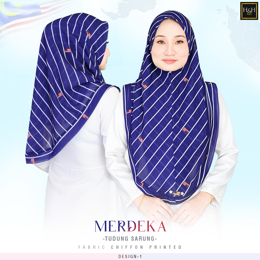 Special Edition Merdeka Tudung Sarung Taya Beads Celebrate Merdeka in ...