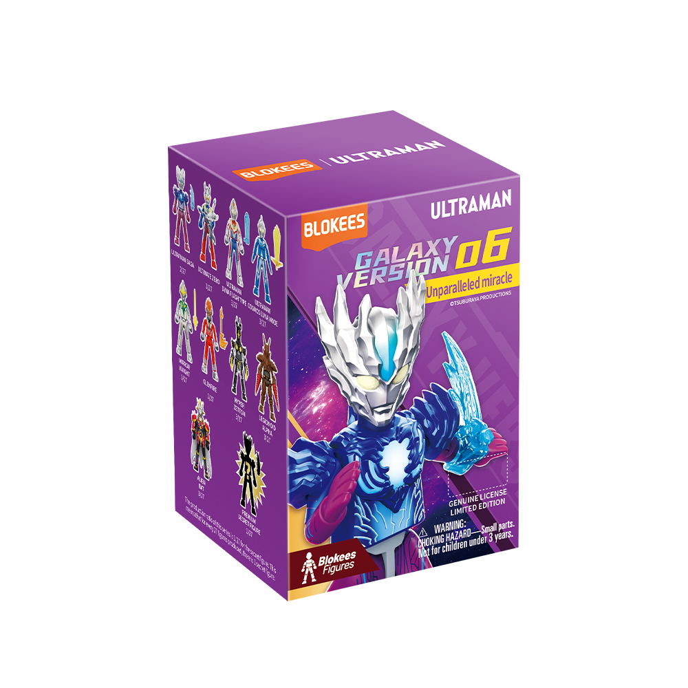 [Blind Box] Blokees Ultraman Galaxy Version 06 Unparalleled Miracle ...