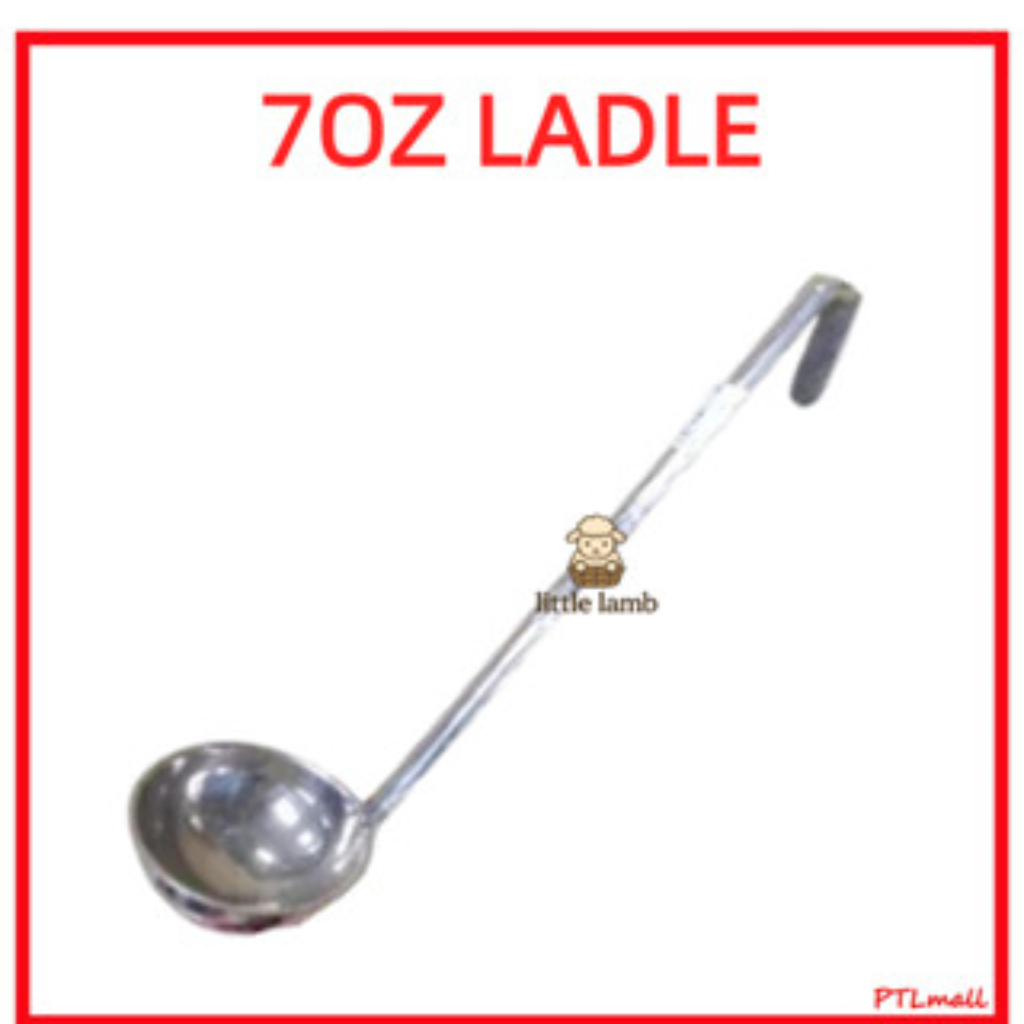 STAINLESS STEEL LADLE (Solid & Strainer Type) For Cooking Soup Frying ...