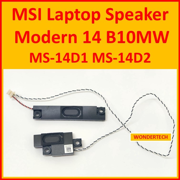 MSI Modern 14 B10MW MS-14D1 MS-14D2 MS-14D3 Laptop Speaker | Shopee ...