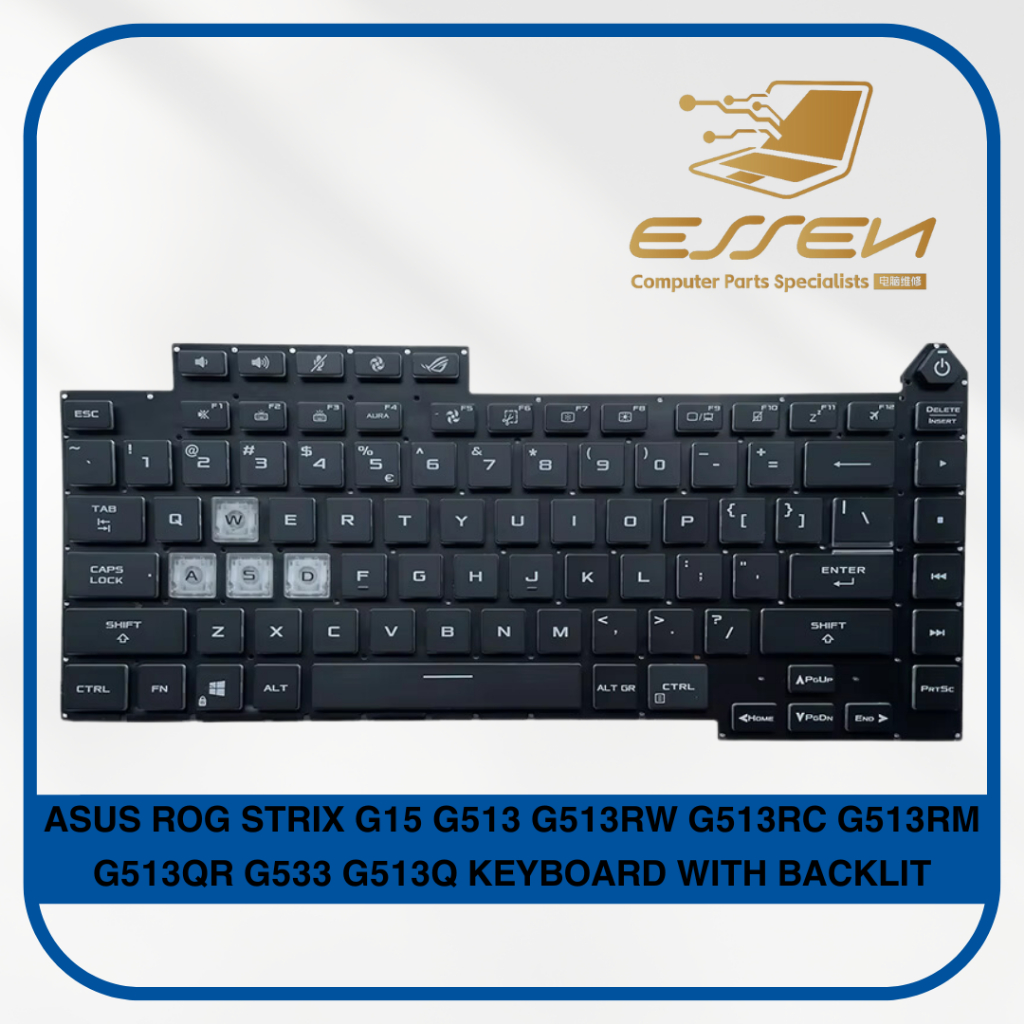 Replacement Keyboard For ASUS ROG STRIX G15 G513 G513RW G513RC G513RM ...