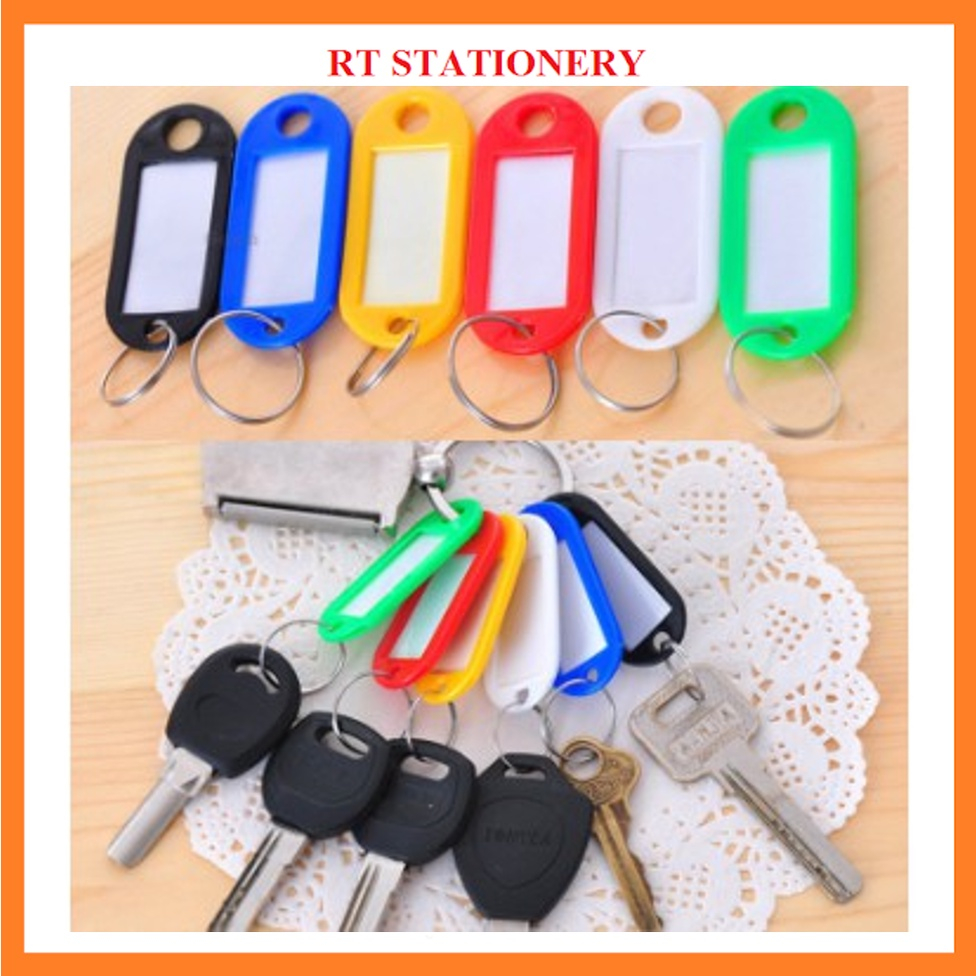 Plastic Key Chain/Key Tag/Key Ring B13/B14 | Shopee Philippines