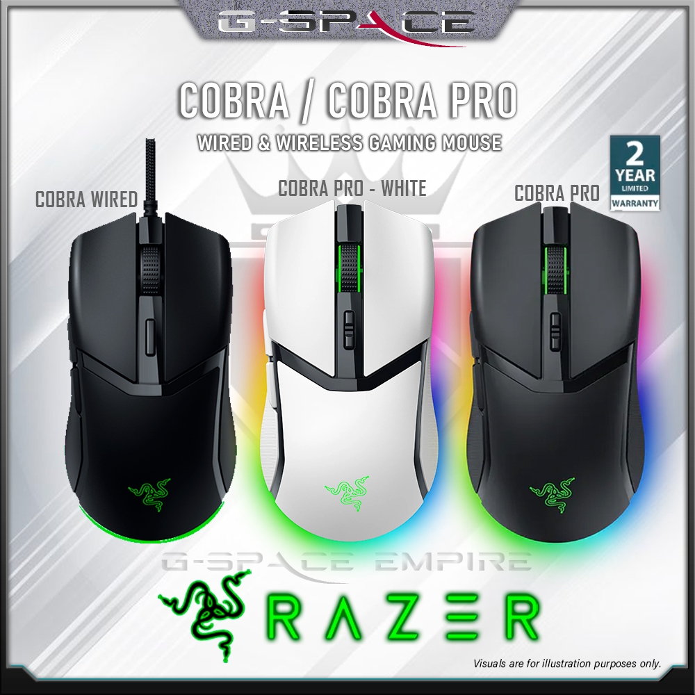 Razer Cobra 58G Lightweight Wired Razer Cobra Hyperspeed Razer Cobra ...