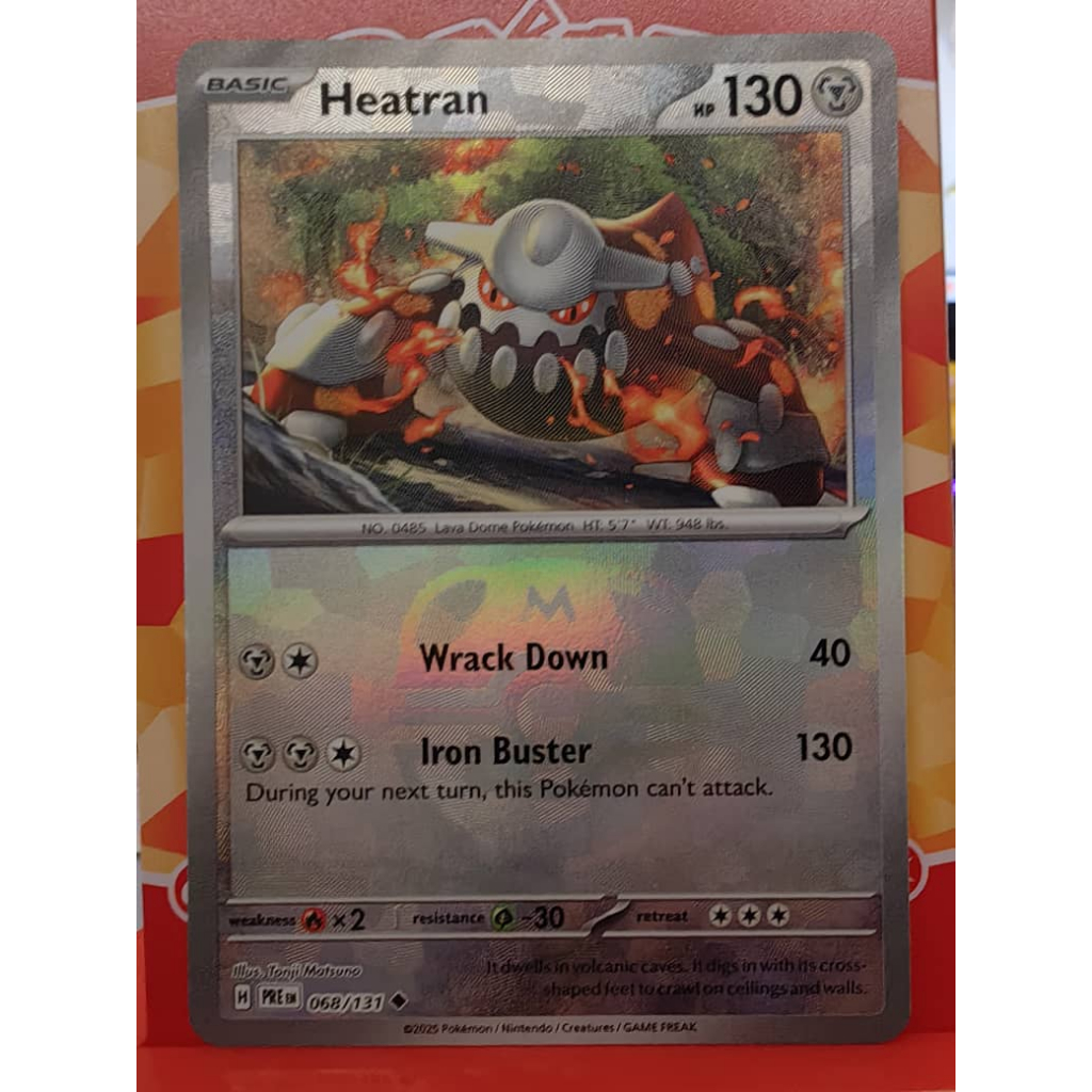 Heatran (Master Ball Pattern) - SV: Prismatic Evolutions (PRE) | Shopee ...