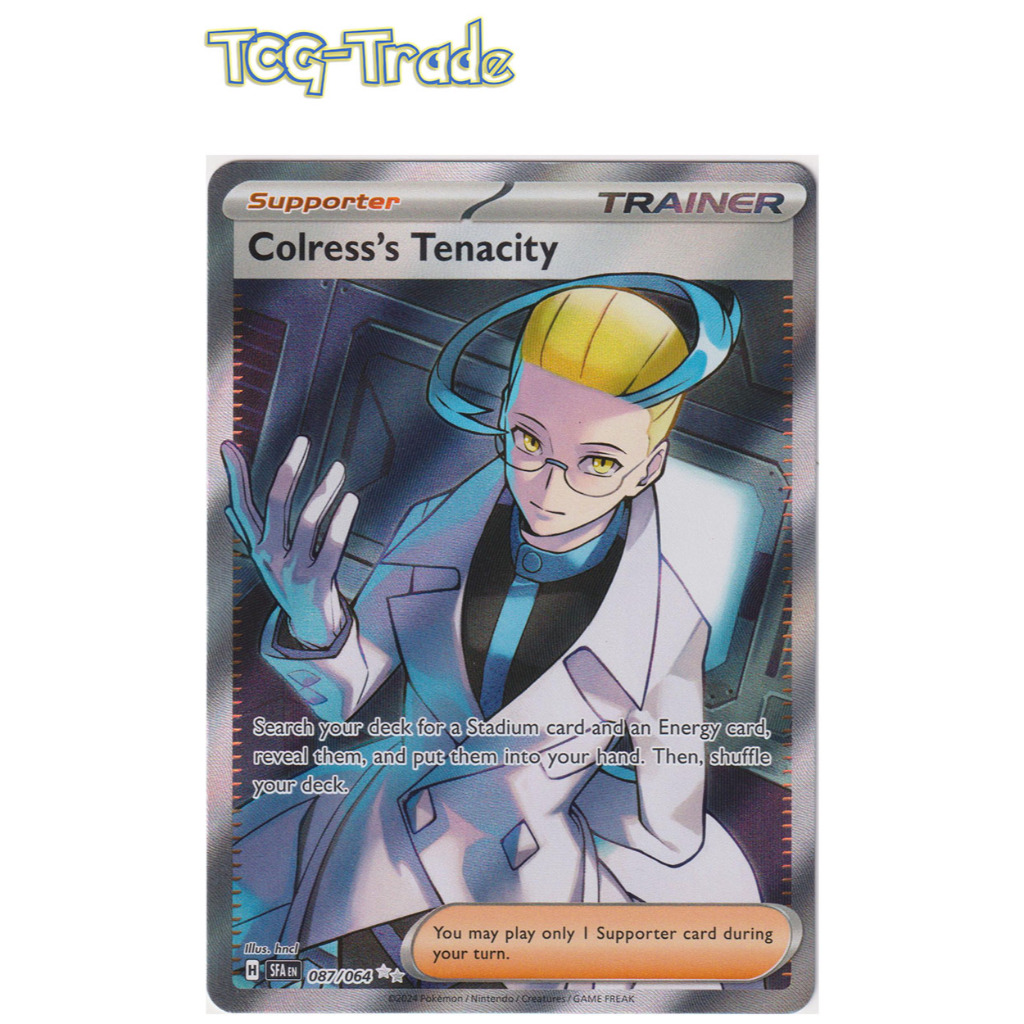 [Pokemon TCG Singles] SV6.5 Shrouded Fable - 087/064 Colress's Tenacity ...
