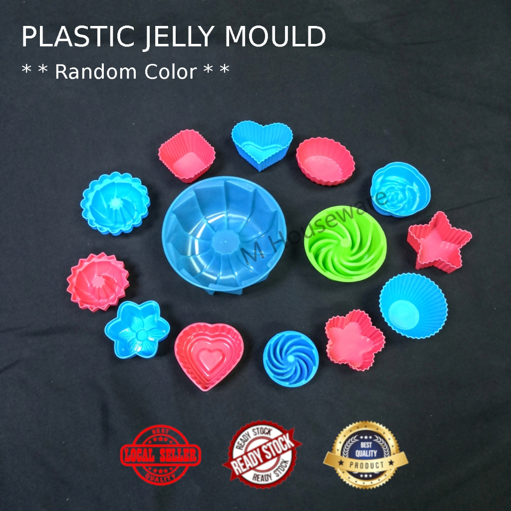 Plastic Jelly Mould Cup Acuan Agar Kuih Ayu Puteri Kaswi Pudding ...