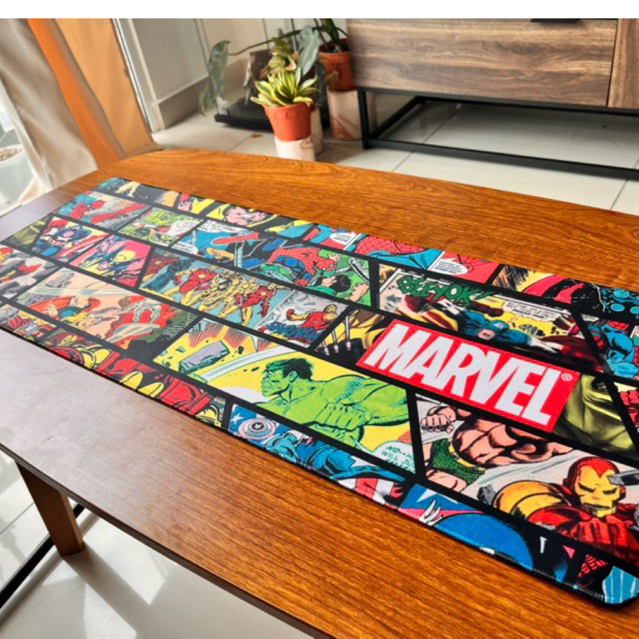 Marvel Comic Strip 80CM Computer Accessory Gaming Mouse Pad | Shopee ...