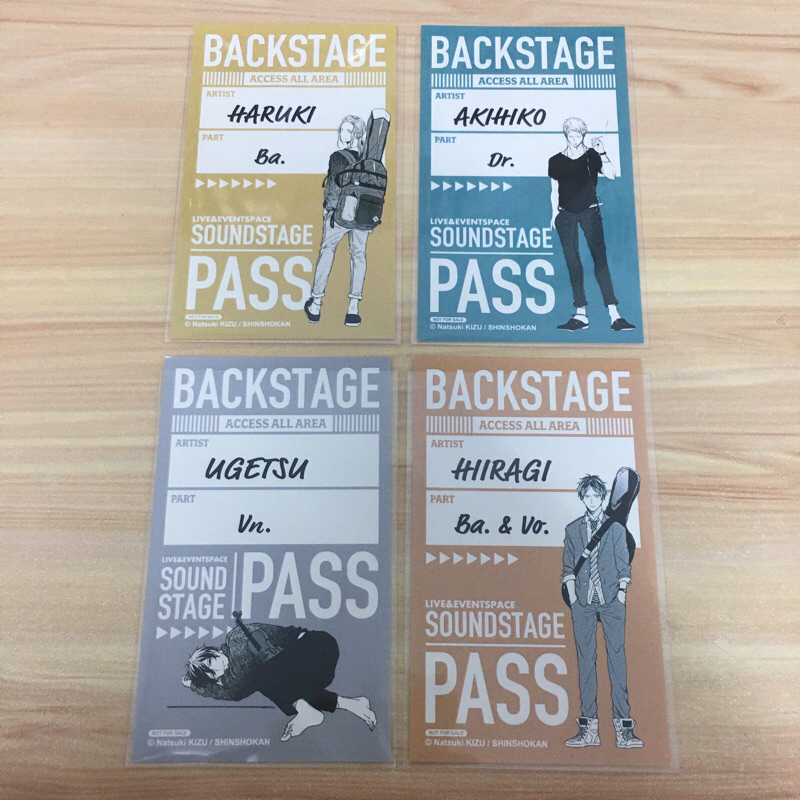 [Moriland-森小铺] Given Official Backstage Sticker Pass / 被赠与的未来特典贴纸 ...