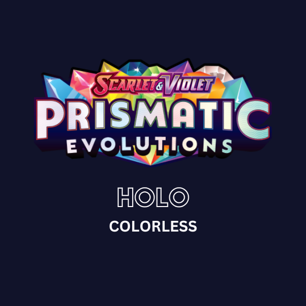 Holo - Colorless SV8.0 Prismatic Evolutions [Pokemon TCG] | Shopee ...