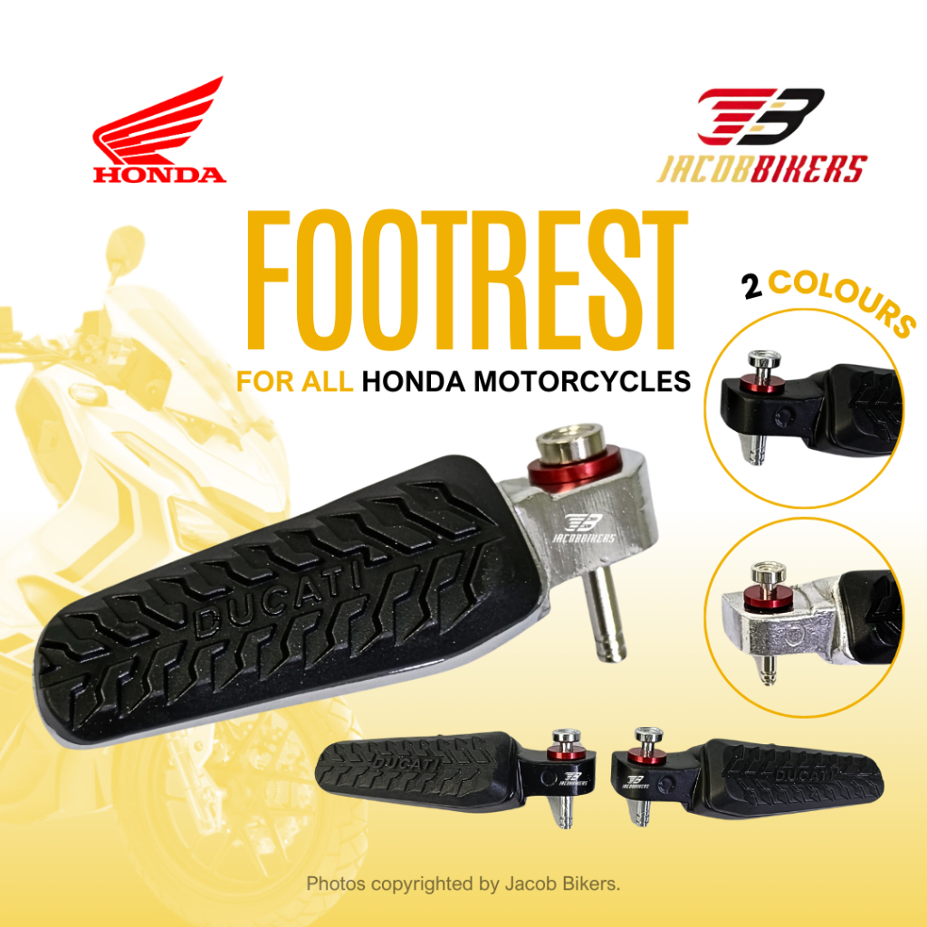 Honda Motorcycle Ducati Passenger Footrest Footstep Pedal Panel Step ...
