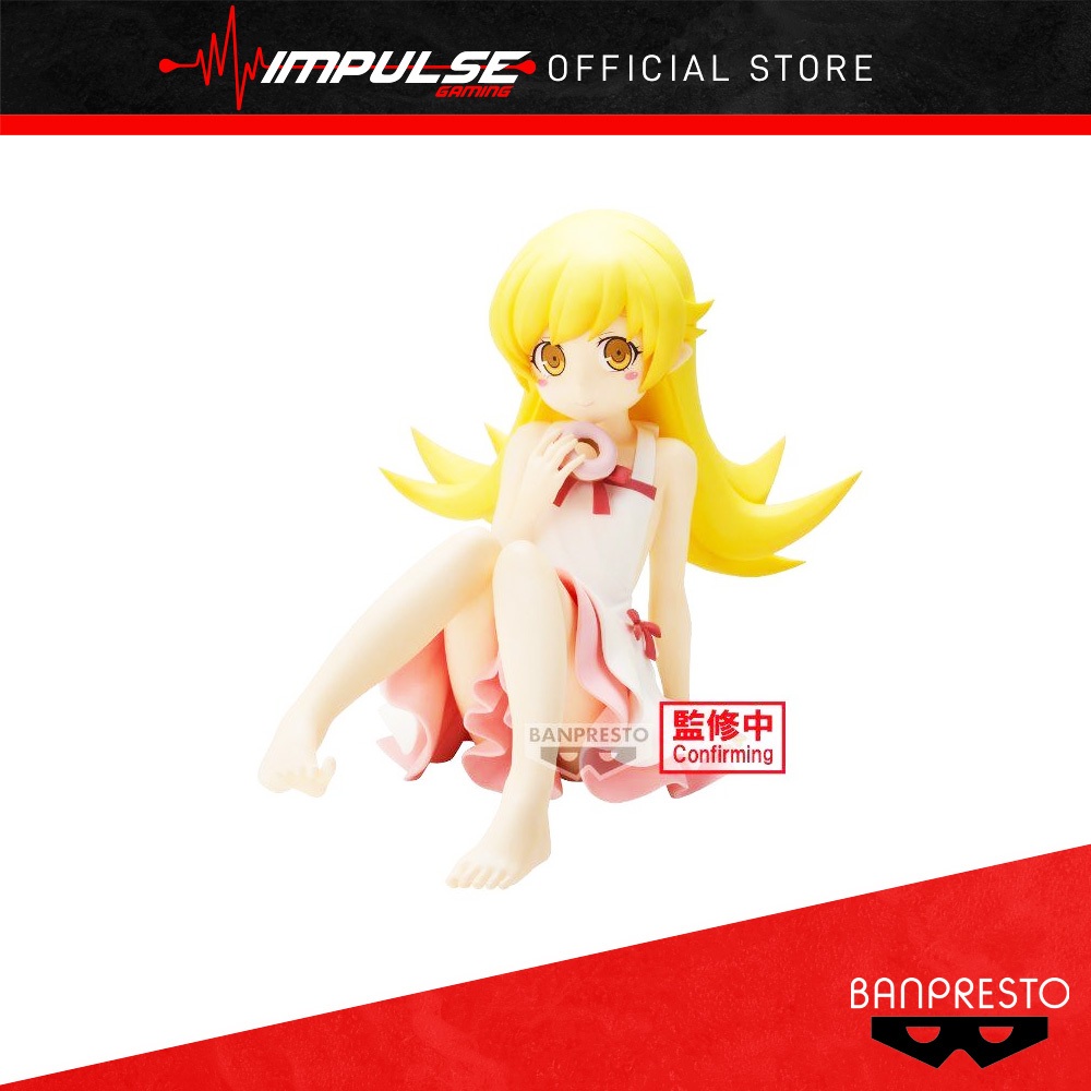Banpresto Shinobu Oshino Nisioisin Monogatari Series', Relax Time, 13 cm, BP28789P Multicolore, figura da collezione, ideale per i fan degli anime