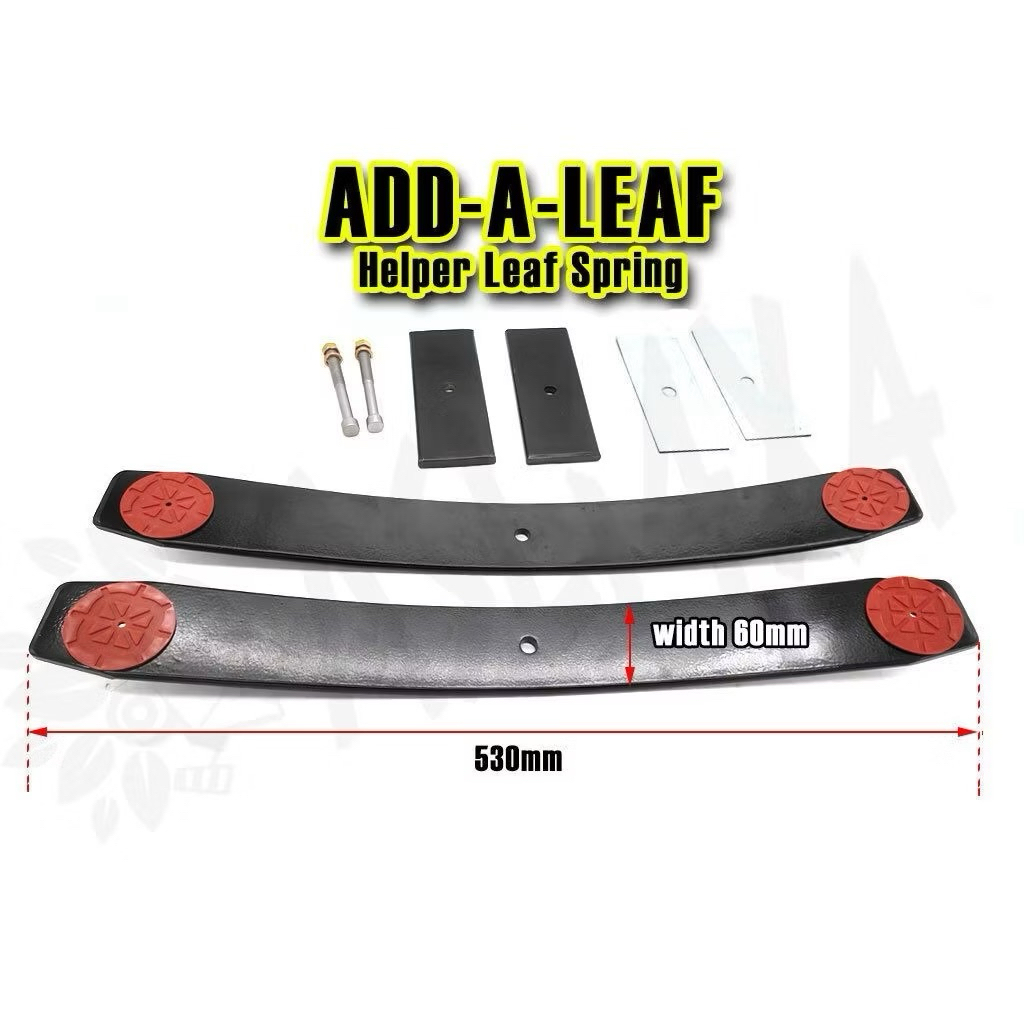 ultimate 4x4 2PCS 9.5mm Add A Leaf Leaf Helper Spring 35mm-50mm For ...